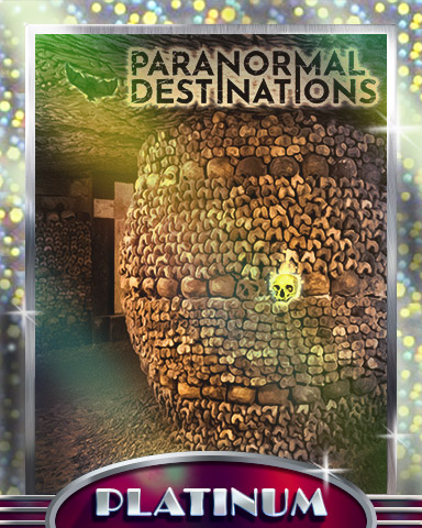 Catacombs Of Paris Platinum Badge - Paranormal Destinations Catacombs Of Paris Platinum Badge - Paranormal Destinations