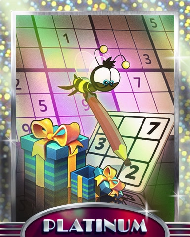 Buzzing Numbers Platinum Badge - Pogo Daily Sudoku Buzzing Numbers Platinum Badge - Pogo Daily Sudoku