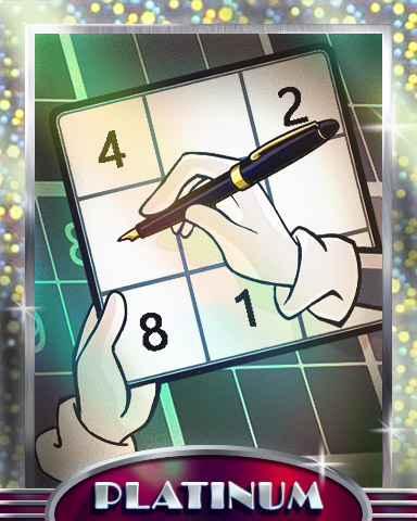 Finding The Solution Platinum Badge - Pogo Daily Sudoku Finding The Solution Platinum Badge - Pogo Daily Sudoku