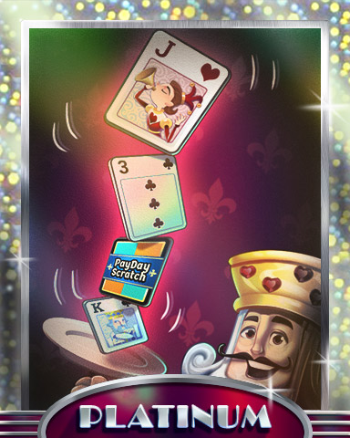 King Of Balance Platinum Badge - Payday Freecell HD King Of Balance Platinum Badge - Payday Freecell HD