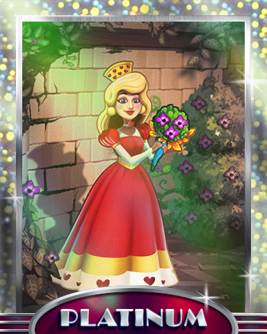 Queen Of Flowers Platinum Badge - Payday Freecell HD Queen Of Flowers Platinum Badge - Payday Freecell HD
