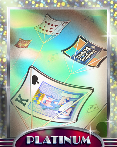 Cards In Flight Platinum Badge - Payday Freecell HD Cards In Flight Platinum Badge - Payday Freecell HD
