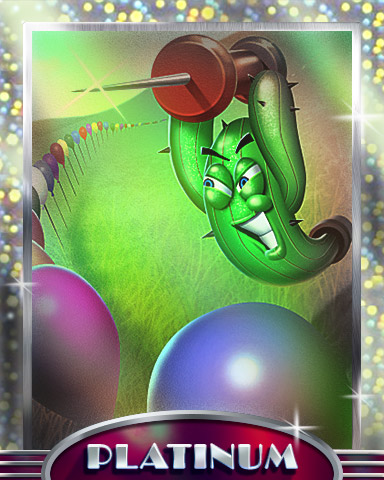 Super Effort Platinum Badge - Poppit!™ HD Super Effort Platinum Badge - Poppit!™ HD