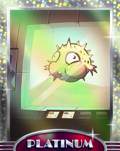 Puffy Pal Platinum Badge - Quinn's Aquarium Puffy Pal Platinum Badge - Quinn's Aquarium