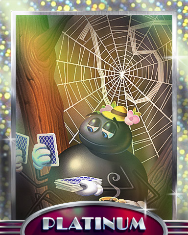 Web Artist Platinum Badge - Rainy Day Spider Solitaire HD Web Artist Platinum Badge - Rainy Day Spider Solitaire HD