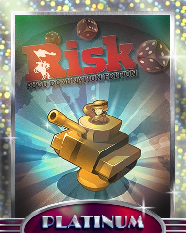 Gold Tank Platinum Badge - RISK: Pogo Domination Gold Tank Platinum Badge - RISK: Pogo Domination