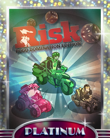 Elite Squad Platinum Badge - RISK: Pogo Domination Elite Squad Platinum Badge - RISK: Pogo Domination