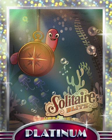 Timely Bait Platinum Badge - Solitaire Blitz Timely Bait Platinum Badge - Solitaire Blitz