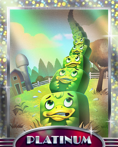 Sky High Quackers Platinum Badge - Stack'em HD Sky High Quackers Platinum Badge - Stack'em HD