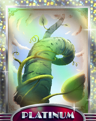 Jack's Beanstalk Platinum Badge - StoryQuest Jack's Beanstalk Platinum Badge - StoryQuest