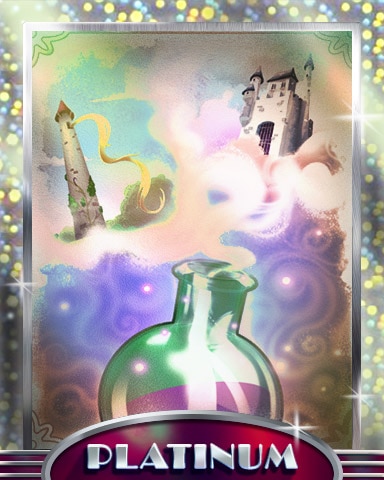 Cloudy Potion Platinum Badge - StoryQuest Cloudy Potion Platinum Badge - StoryQuest