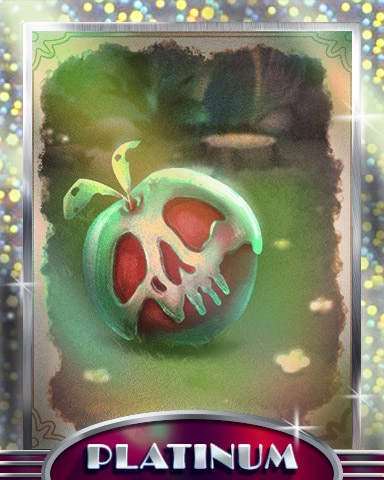 Poison Apple Platinum Badge - StoryQuest Poison Apple Platinum Badge - StoryQuest