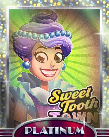Sweet Antoinette Platinum Badge - Sweet Tooth Town Sweet Antoinette Platinum Badge - Sweet Tooth Town