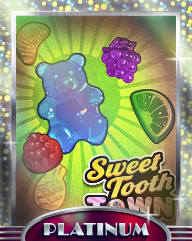 Candy Crew Platinum Badge - Sweet Tooth Town Candy Crew Platinum Badge - Sweet Tooth Town