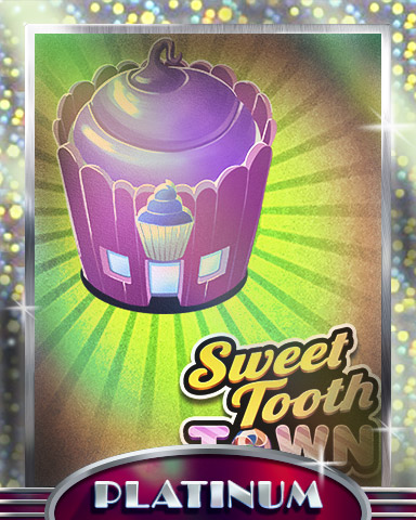 Cupcake Shop Platinum Badge - Sweet Tooth Town Cupcake Shop Platinum Badge - Sweet Tooth Town