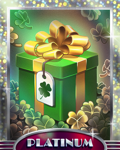 Emerald And Gold Platinum Badge - Sweet Tooth Town Emerald And Gold Platinum Badge - Sweet Tooth Town