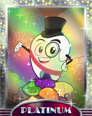 Mighty Mayor Platinum Badge - Sweet Tooth Town Mighty Mayor Platinum Badge - Sweet Tooth Town