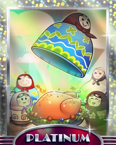 Surprise Feast Platinum Badge - Trizzle Surprise Feast Platinum Badge - Trizzle