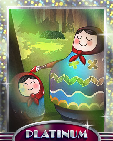 Matryoshka Makeover Platinum Badge - Trizzle Matryoshka Makeover Platinum Badge - Trizzle