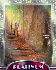 Going The Distance Platinum Badge - Vanishing Trail Going The Distance Platinum Badge - Vanishing Trail
