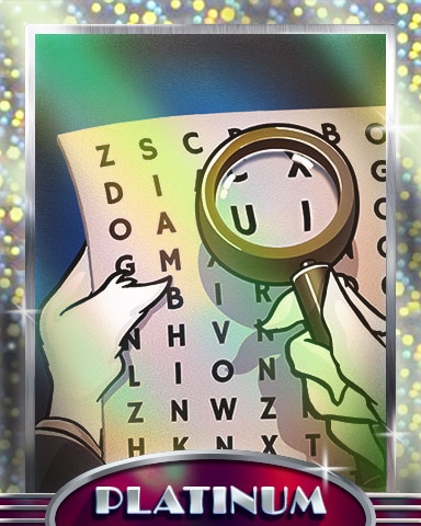 The Search Continues Platinum Badge - Word Search Daily HD The Search Continues Platinum Badge - Word Search Daily HD