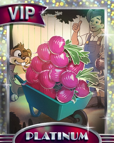 Too Many Turnips Platinum Badge - Word Whomp HD Too Many Turnips Platinum Badge - Word Whomp HD
