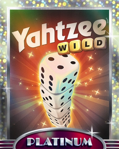 Stacked Roll Platinum Badge - Yahtzee! Wild Stacked Roll Platinum Badge - Yahtzee! Wild