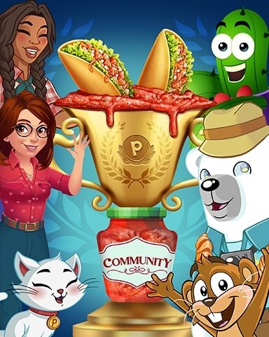 Pogo Community Farmers Market Bingo Badge Pogo Community Farmers Market Bingo Badge