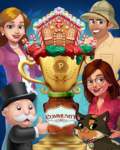 Pogo Community Gingerbread Bingo Badge Pogo Community Gingerbread Bingo Badge