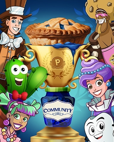 Pogo Community Pies Bingo Badge Pogo Community Pies Bingo Badge
