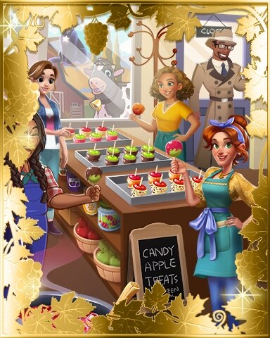 Pogo Third Board Apple Harvest Treats Bingo Badge Pogo Third Board Apple Harvest Treats Bingo Badge