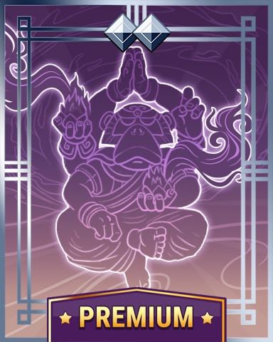 Pogo Ignara The Flamekeeper Prestige Premium Silver Badge Pogo Ignara The Flamekeeper Prestige Premium Silver Badge