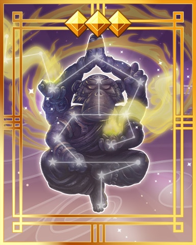 Pogo Ignara The Flamekeeper Prestige Gold Badge