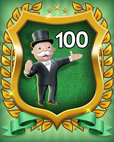 Rank 100 Badge - MONOPOLY Sudoku Rank 100 Badge - MONOPOLY Sudoku