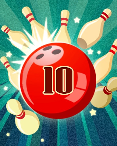 Rank 10 Badge - Pogo™ Bowl Rank 10 Badge - Pogo™ Bowl