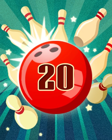 Rank 20 Badge - Pogo™ Bowl Rank 20 Badge - Pogo™ Bowl