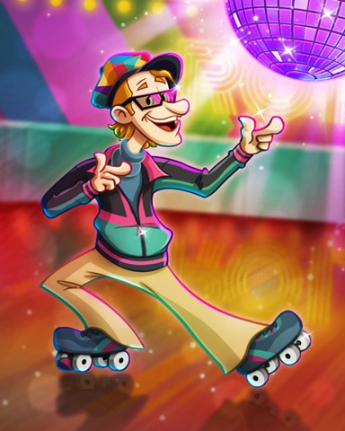 Pogo BeatNick Roller Disco Reward Badge Pogo BeatNick Roller Disco Reward Badge
