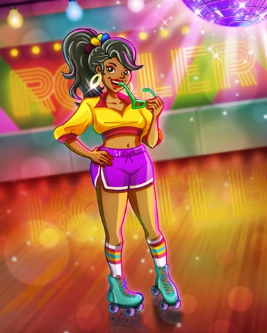Pogo Diane Roller Disco Reward Badge Pogo Diane Roller Disco Reward Badge