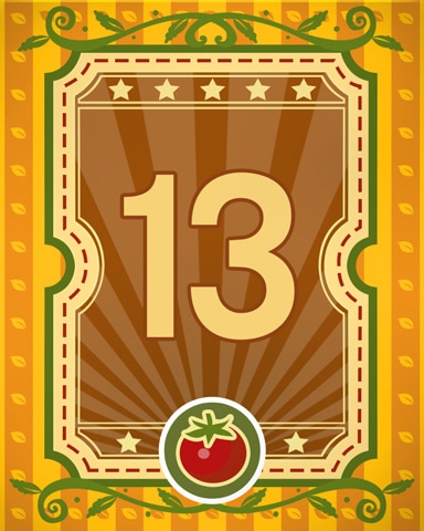 Garden Fresh 13 Badge - Pogo&trade; Slots