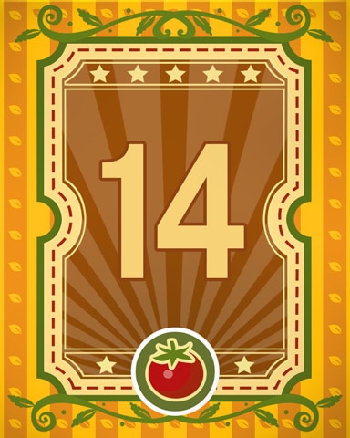 Garden Fresh 14 Badge - Pogo&trade; Slots