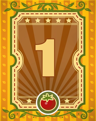 Garden Fresh 1 Badge - First Class Solitaire HD Garden Fresh 1 Badge - First Class Solitaire HD