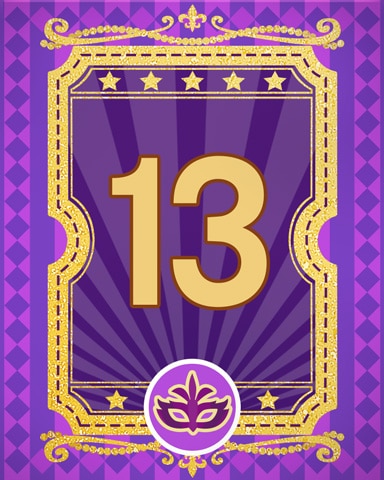 Jazzy Jubilee 13 Badge - Jungle Gin HD Jazzy Jubilee 13 Badge - Jungle Gin HD