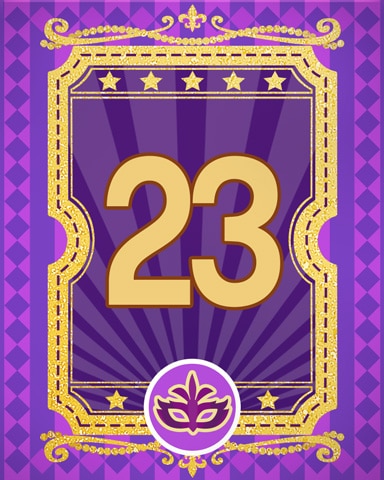 Jazzy Jubilee 23 Badge - MONOPOLY Sudoku Jazzy Jubilee 23 Badge - MONOPOLY Sudoku