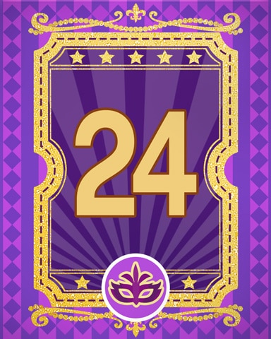 Jazzy Jubilee 24 Badge - MONOPOLY Sudoku Jazzy Jubilee 24 Badge - MONOPOLY Sudoku