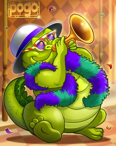 Pogo Trumpet Triumph Badge Pogo Trumpet Triumph Badge