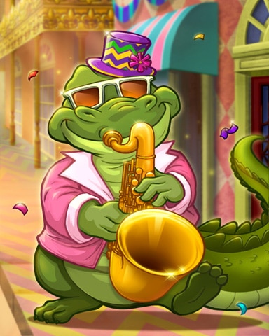 Pogo Saxophone Showcase Badge Pogo Saxophone Showcase Badge