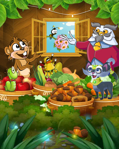 Pogo Forest Treasure Badge Pogo Forest Treasure Badge