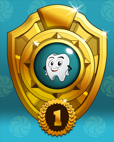 Mayoral Race Lap 1 Badge - Sweet Tooth Town Mayoral Race Lap 1 Badge - Sweet Tooth Town