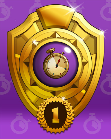 Speeding Hart Lap 1 Badge - Claire Hart Classic Speeding Hart Lap 1 Badge - Claire Hart Classic