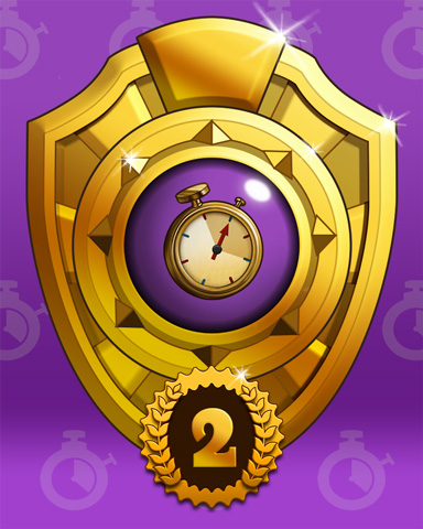 Speeding Hart Lap 2 Badge - Claire Hart Classic Speeding Hart Lap 2 Badge - Claire Hart Classic